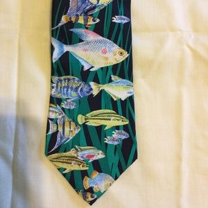 Anatomical Chart Company Fish Tie Necktie